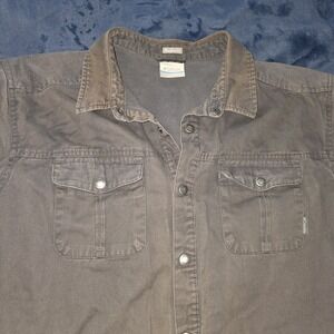 Columbia Fleece Lined Duck‎ Canvas Work Jacket Men's Medium Tan Outdoor WM3035